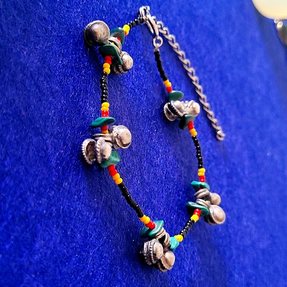 Bohemian beaded Anklet - Picture 6 of 6